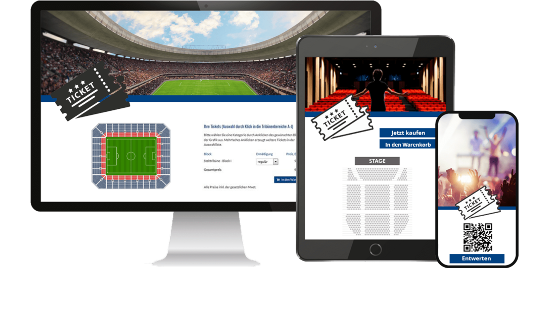 Event App: registration and administration via Event Ticketing System