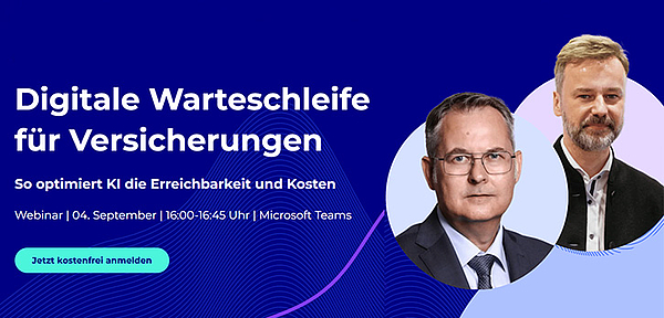Webinar: Digitale Warteschleifen für Versicherungen