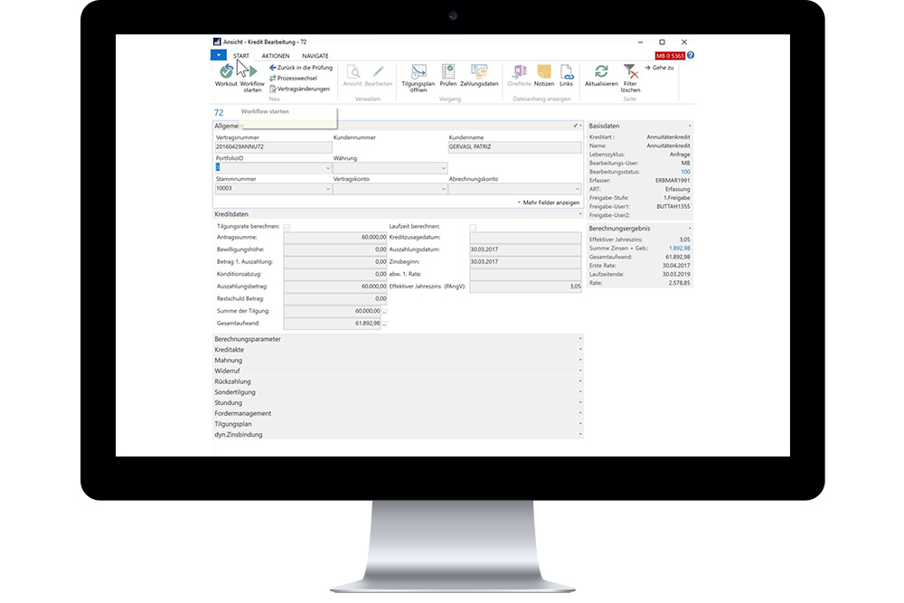 View Credit Processing