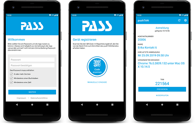 Online Banking pushTAN-App 