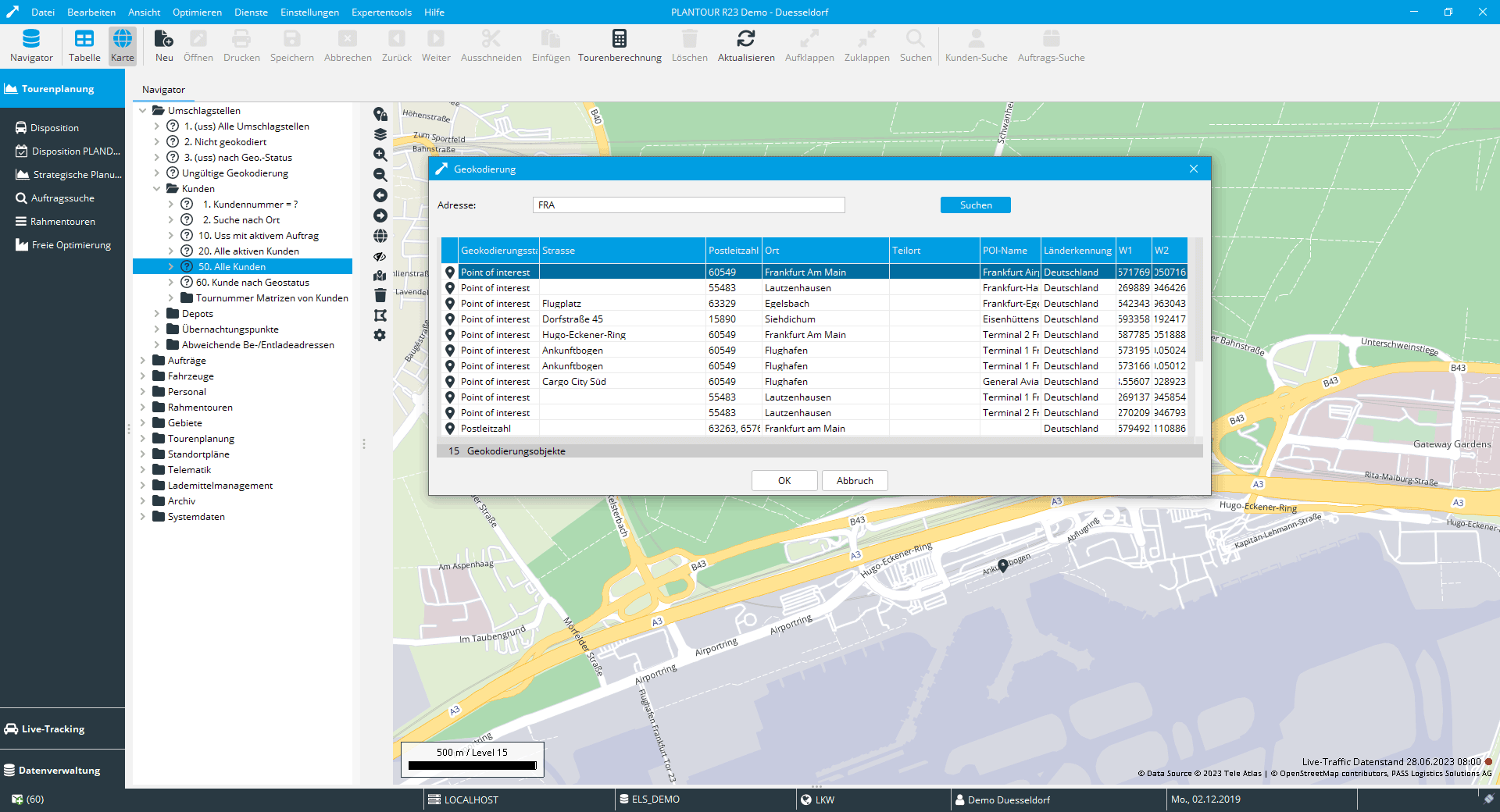 Geocoding using POIs