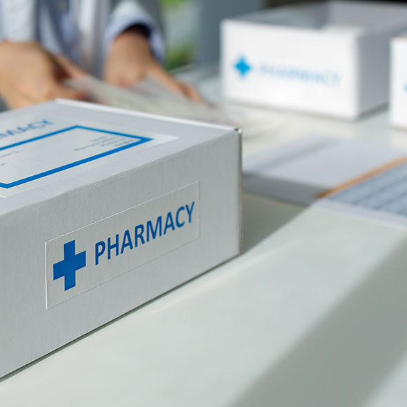 Pharmaceutical and pharmacy delivery