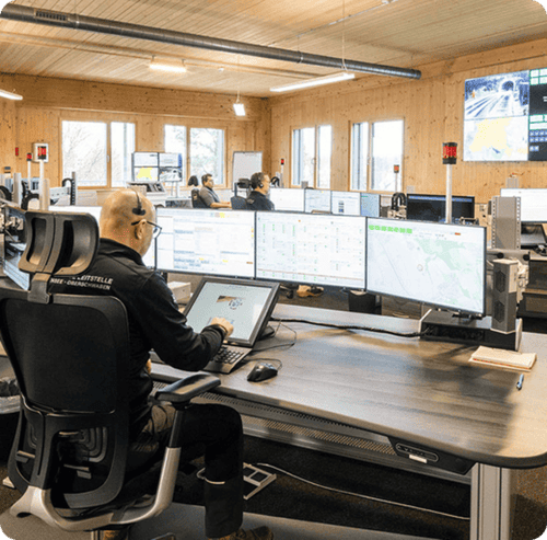 Control center DRK Bodensee-Oberschwaben