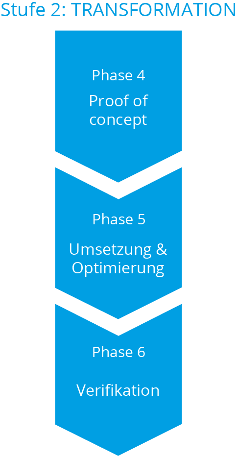 Digitalisierungsberatung Stufe 2: Transformation