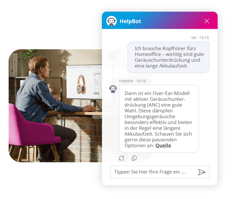 KI-Chatbot zur digitalen Kaufberatung