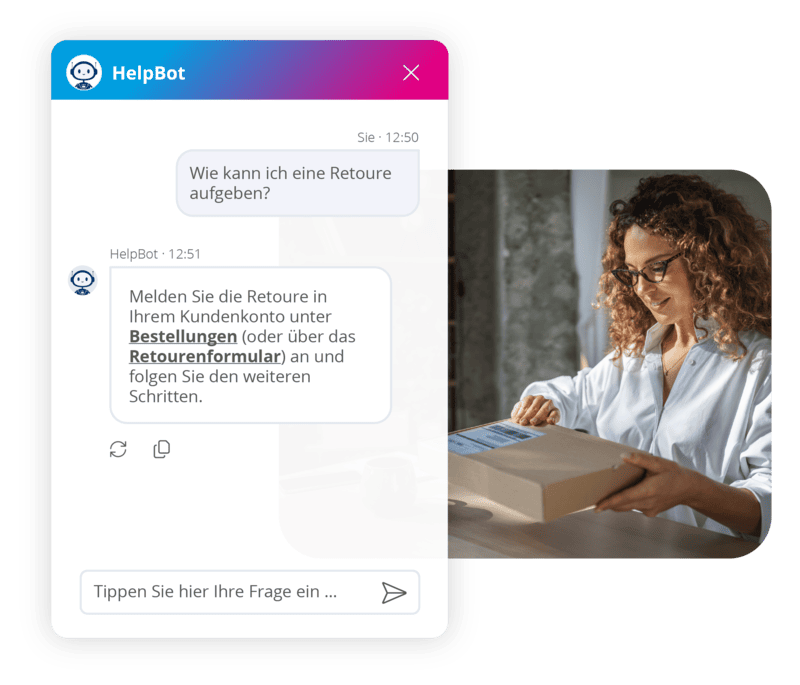 KI-Chatbot für den Kundenservice