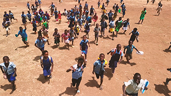 School kids in Malawi