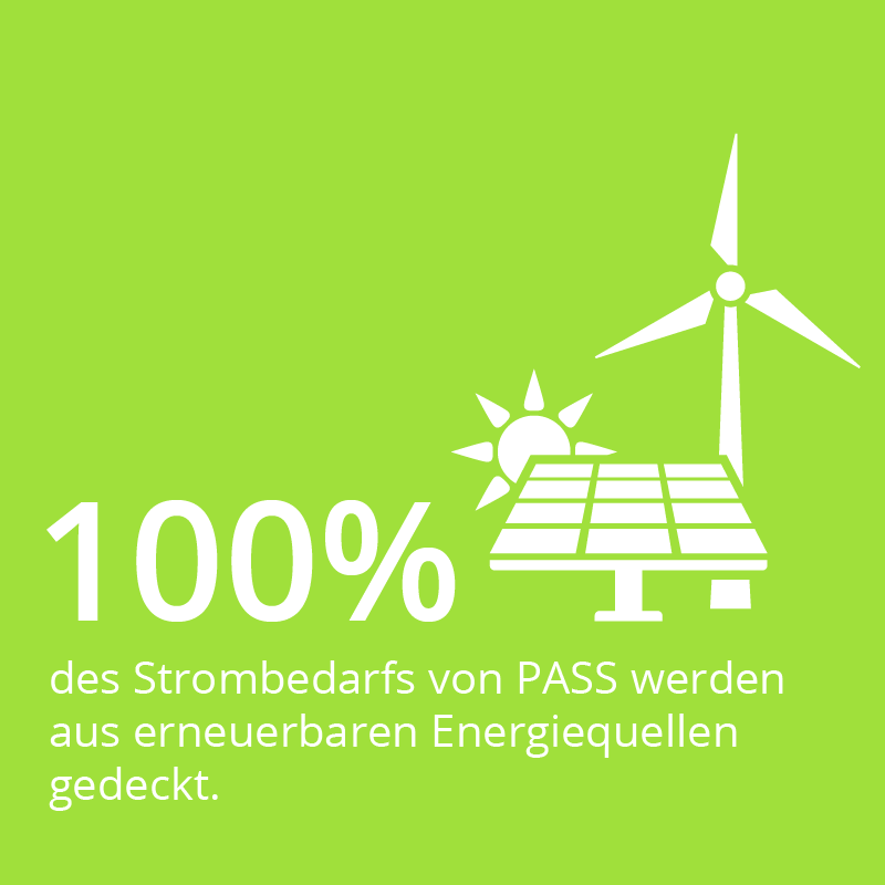 Nachhaltigkeit durch Strom aus erneuerbaren Energiequellen