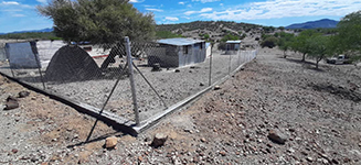 Fence in Oroutumba