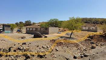 Construction site in Oroutumba