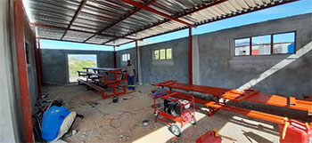 Baustelle in Oroutumba