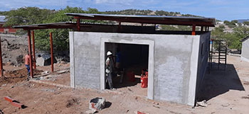 Construction site in Oroutumba