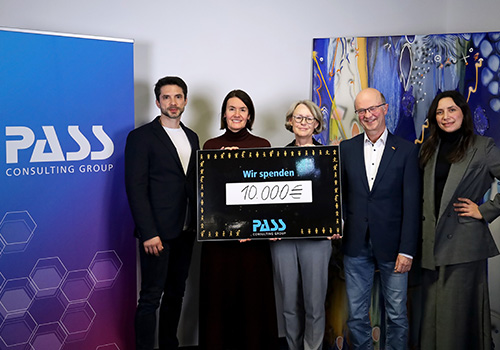 PASS unterstützt gemeinnützige Projekte
