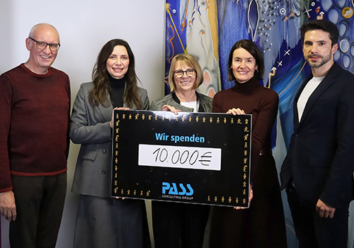 PASS unterstützt gemeinnützige Projekte