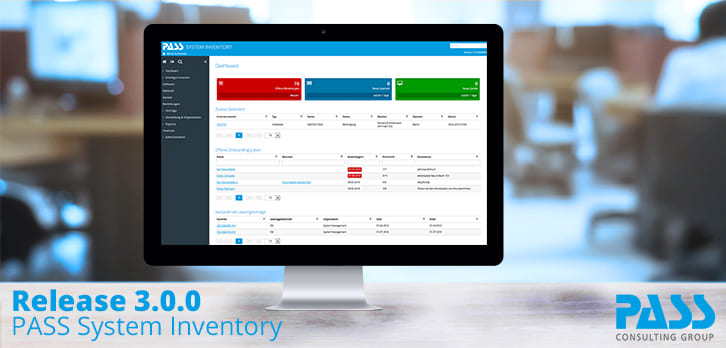 PASS System Inventory Release 3.0.0