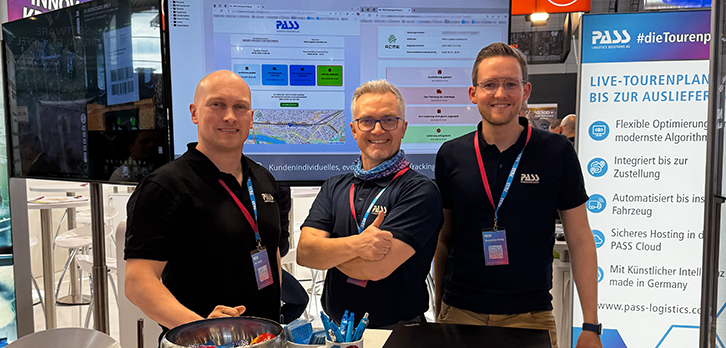 PASS Logistics Solutions bringt KI in die Tourenplanung PASS Logistics Solutions bringt KI in die Tourenplanung