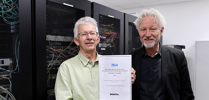 PASS stärkt internes Kontrollsystem: Erfolgreiche Prüfung nach DORA und ISO/IEC 22237