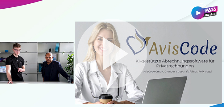 PASS On Air: KI im Gesundheitswesen – mit AvisCode