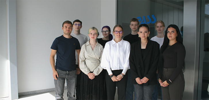 Willkommen im Team: Ausbildungs- und Praktikumsstart bei PASS Willkommen im Team: Ausbildungs- und Praktikumsstart bei PASS