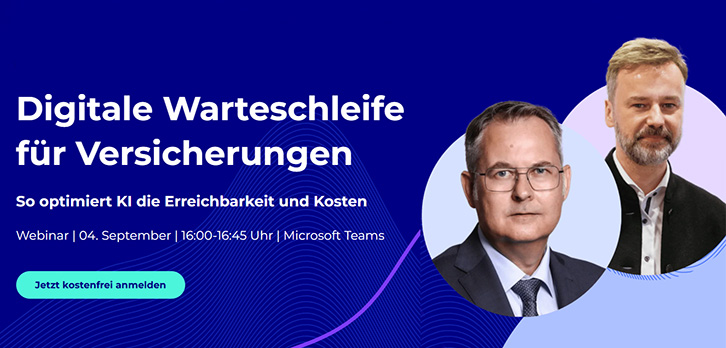 Webinar: Digitale Warteschleifen für Versicherungen