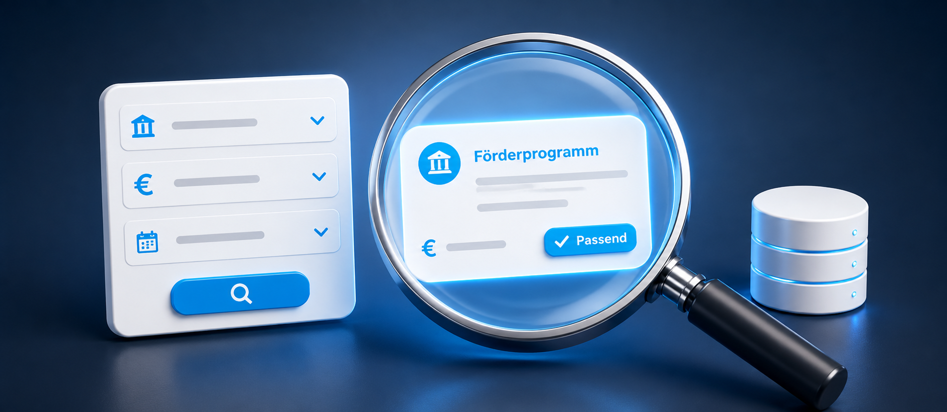 Integrierte Förderrecherche